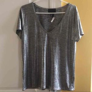 Silver Sparkly Shirt
